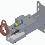 Smart Drive Bracket ISO view, a remote racking tool.