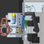 Remote Open/Close device contactor mount ISO view