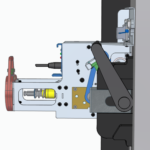 Remote Open/Close device contactor mount right view