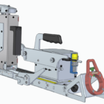 Smart Drive Bracket ISO view, the part of the Bracket that performs the racking function.