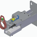Smart Drive Bracket ISO view, a remoter racking tool.