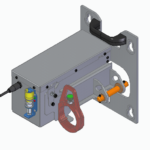 Smart Drive Bracket ISO view of a remote racking tool made by Remote Solutions, LLC.