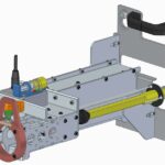 Smart Drive Bracket ISO view, a remote racking device from Remote Solutions, LLC.