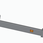 Spanner bar of a remote racking device