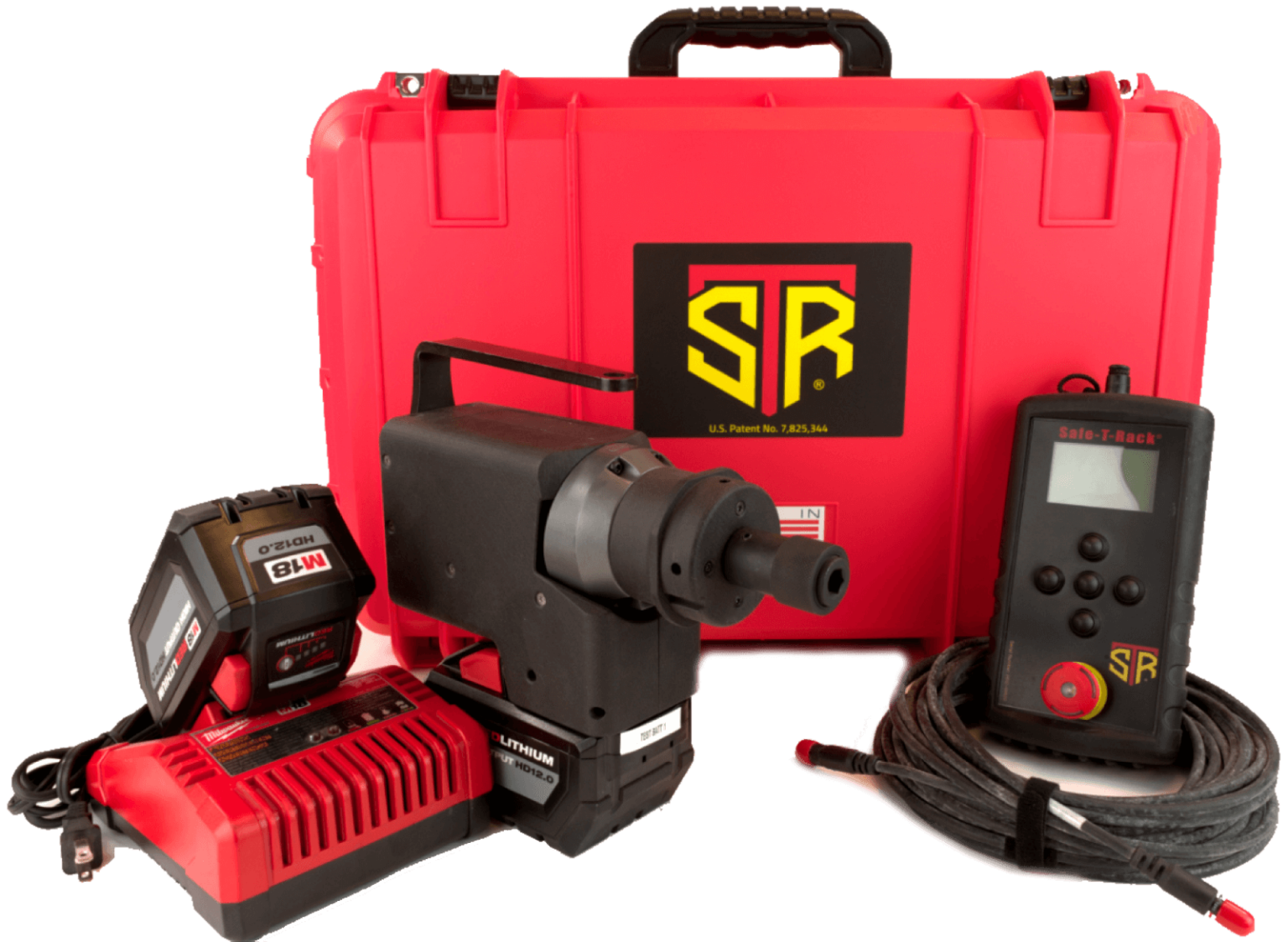 Circuit breaker remote racking systems SafeTRack